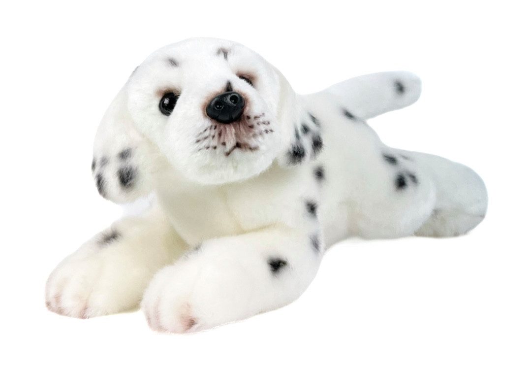 Teddys Rothenburg Kuscheltier Dalmatiner liegend 30 cm Plüschhund