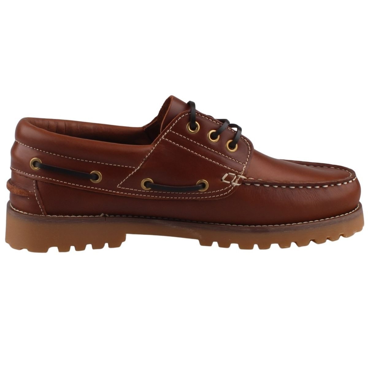 Dockers by Gerli 24DC001-180410 Schnürschuh Leder-Mokkassin, Bootsschuh mit Leder-Schnürung – Bild 2 von 5