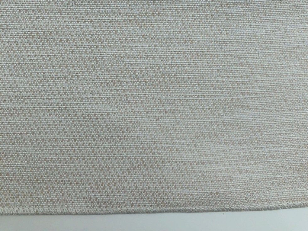 Scheibengardine Design Mini (3 4021-01, Flächenvorhang Clever-Kauf-24, weiß Stangendurchzug Ginkgo transparent Set, beige, St)