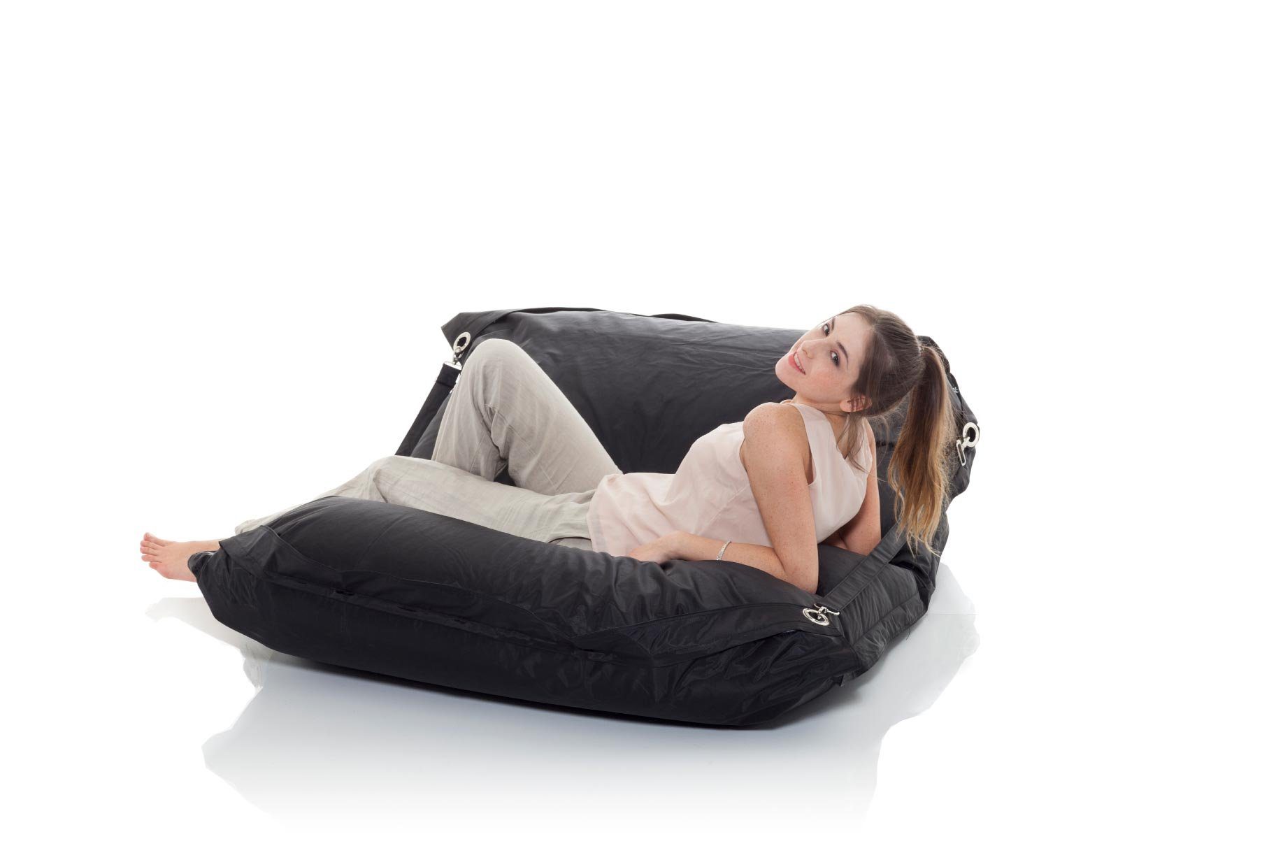 Smoothy Sitzsack SMOOTHY XXL Nylon Sitzsack 420D - Indoor & Outdoor Lounge Sitzkissen (Riesensitzsack, Sitzkissen Bean-Bag Sessel), für Kinder & Erwachsene