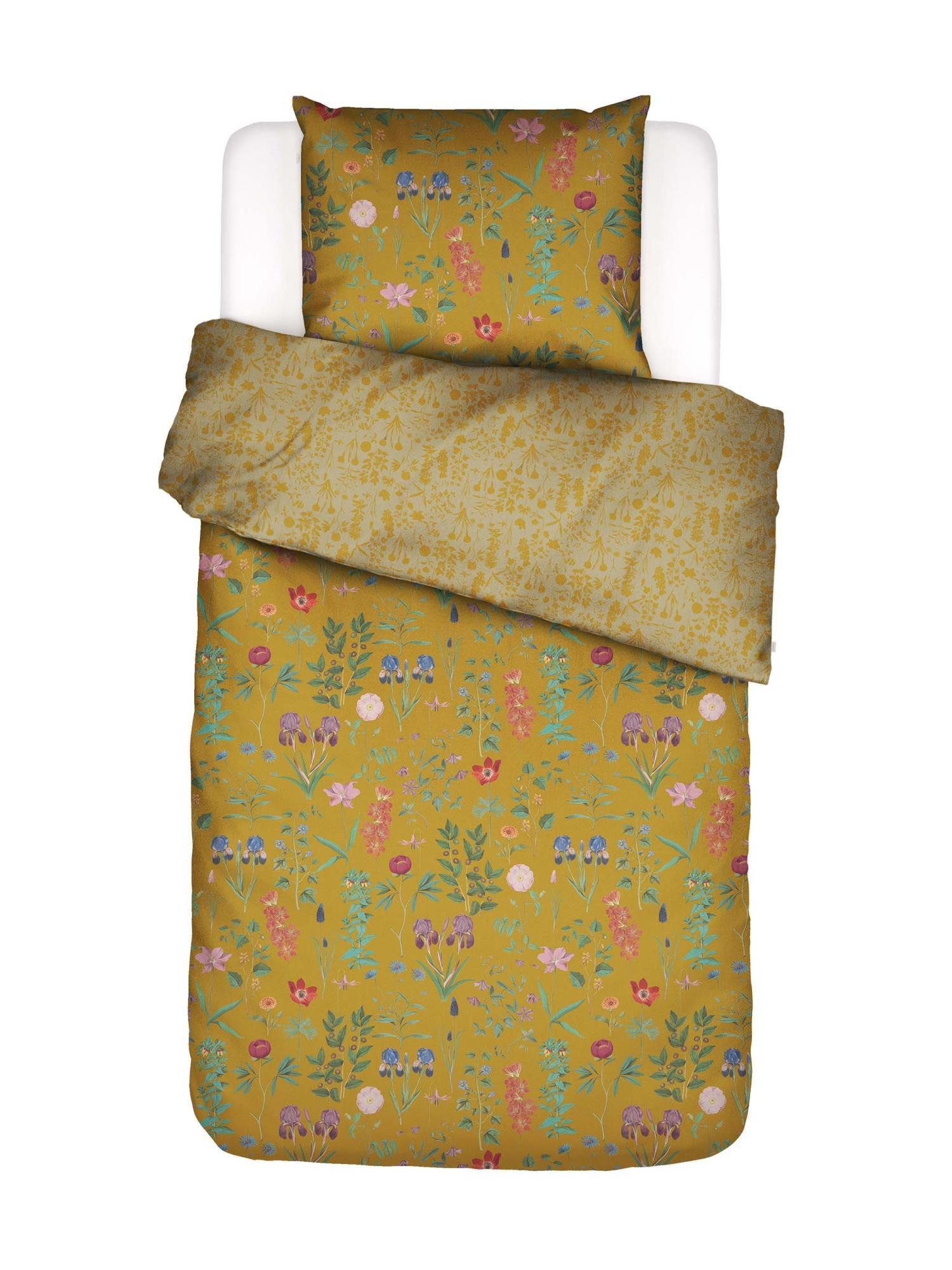 Essenza Bettwäsche Marigold, Satin, 2 teilig, mit floralem Muster günstig online kaufen