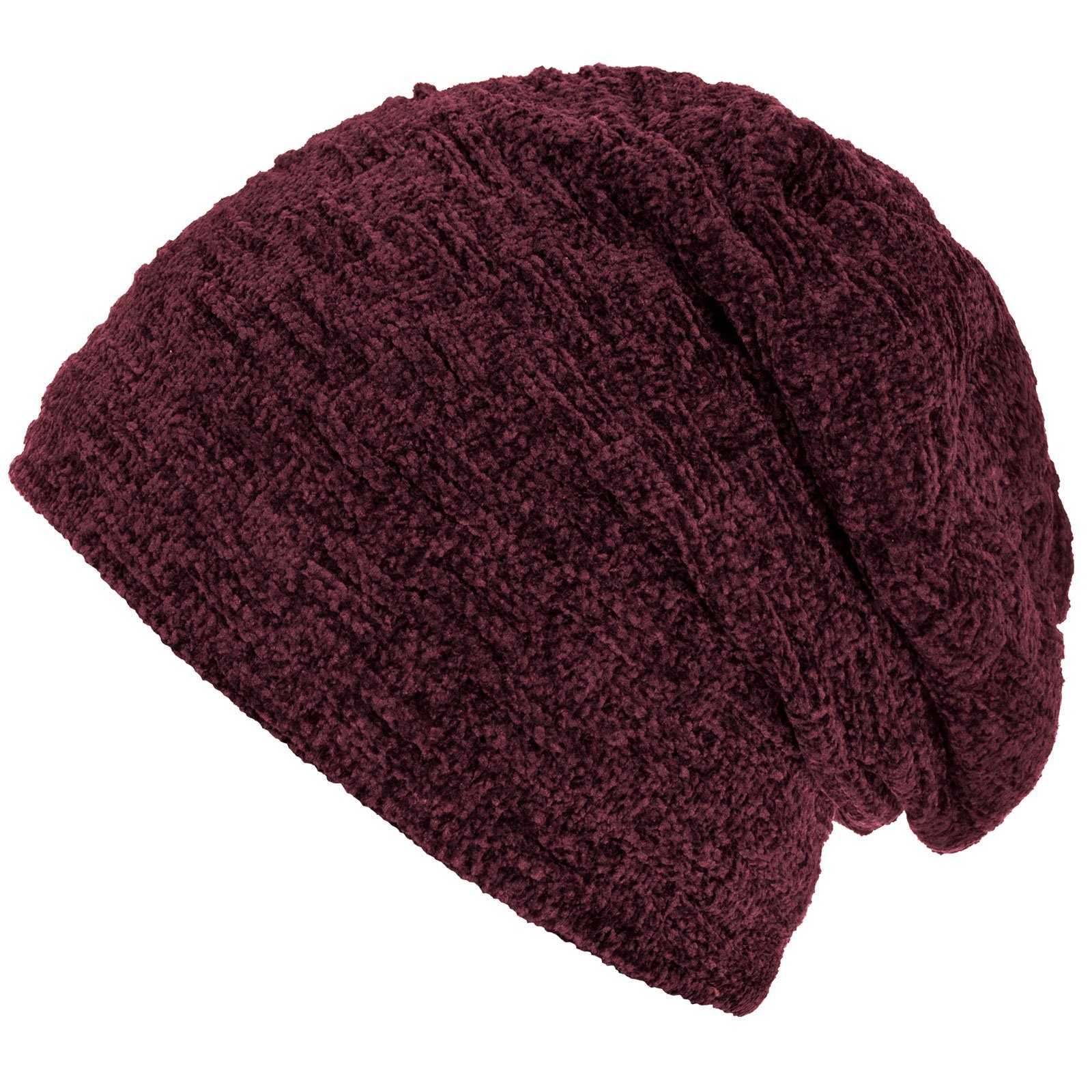 compagno Strickmütze (1-St) Warm gefütterte Wintermütze Strickmütze Beanie Damen und Herren