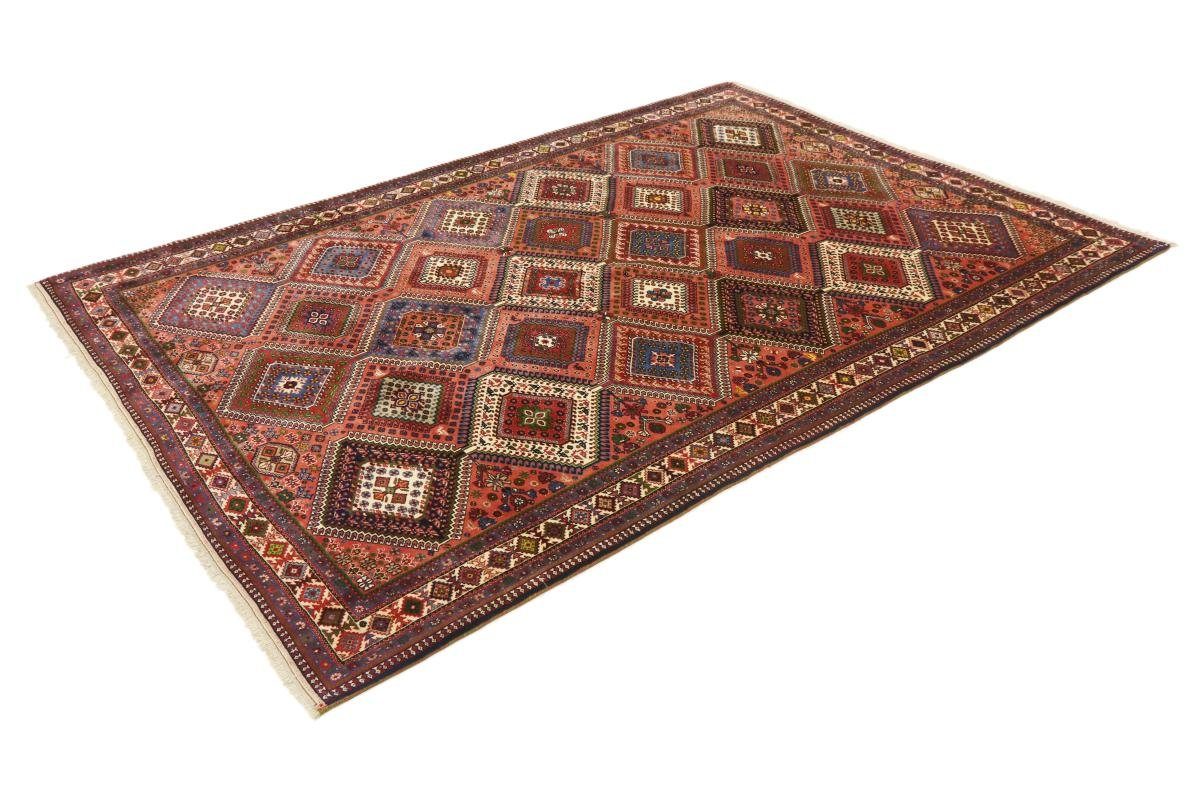 Nain Yalameh Perserteppich, Orientteppich 12 mm Orientteppich Handgeknüpfter Trading, Höhe: 206x298 / rechteckig,
