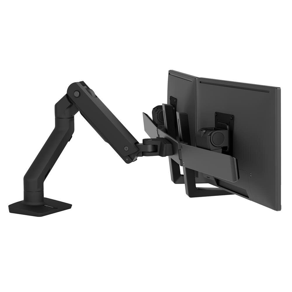 Ergotron HX Dual Monitor Arm für optimale Platzierung. Computer-Kabel