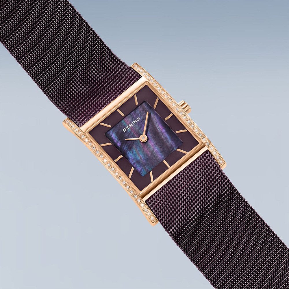 Bering Quarzuhr Bering Classic roségold glänzend 10426-262-S 10426-262-S, Hochwertiges Produkt mit zeitlosem Design, sorgfältiger Verarbeitung