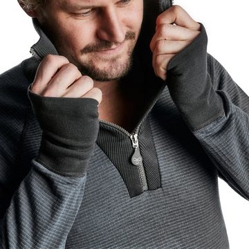 Termozeta Funktionsshirt TERMO - Wool Original 2.0 Roll-neck - Merino Herren Zipper Pullover