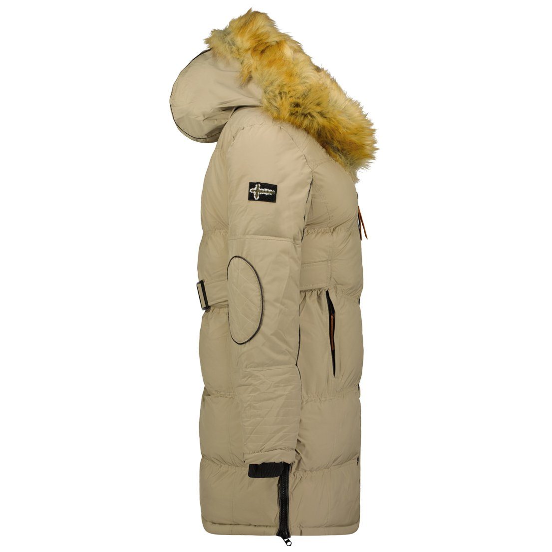 Geographical Norway Winterjacke Damen Outdoor Jacke G-Blustery by leyoley in Unifarbe, mit XXL-Kapuze