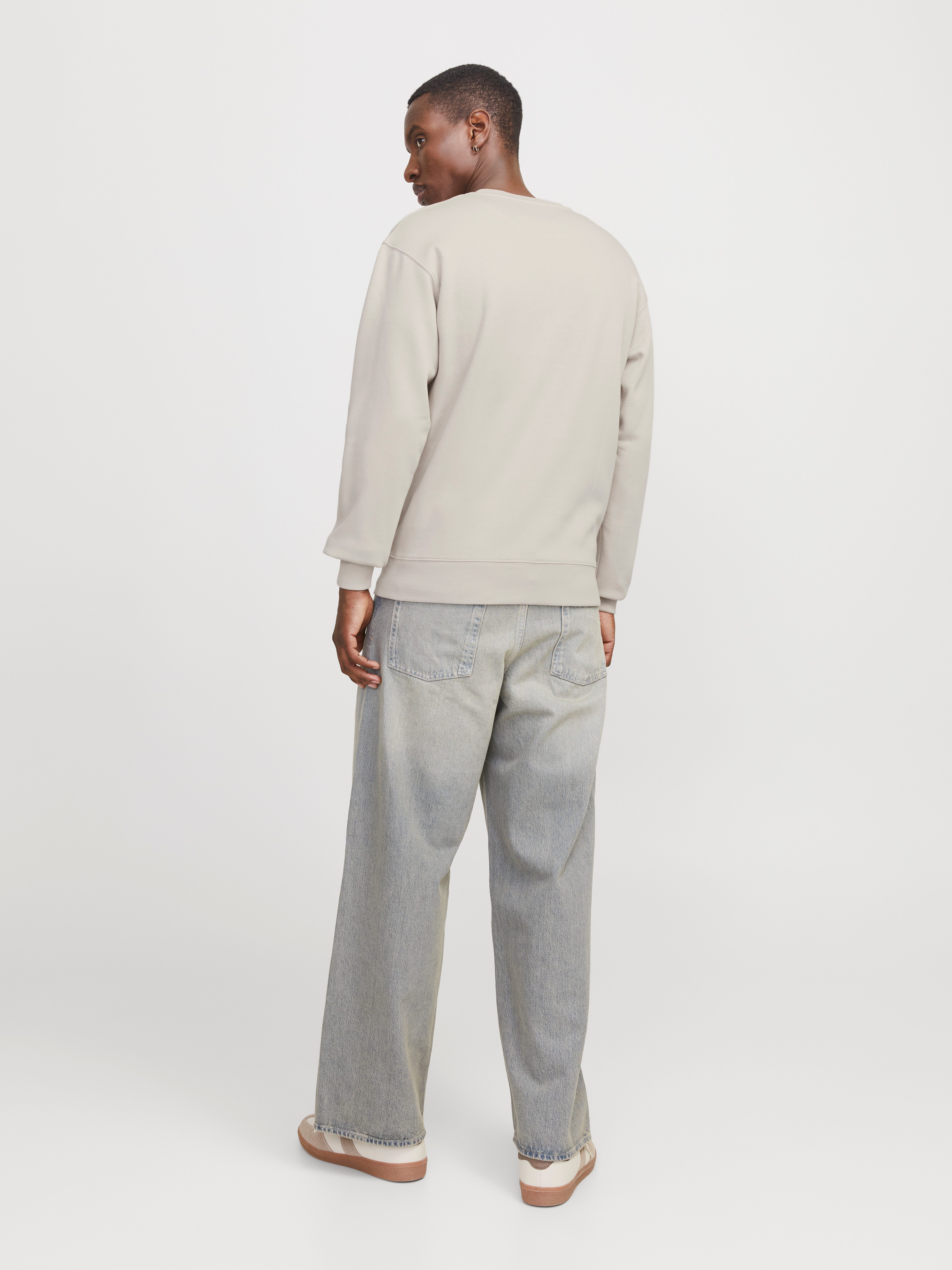 Jack & Jones Sweatshirt JJESTAR BASIC SWEAT CREW NECK NOOS mit Rundhalsausschnitt