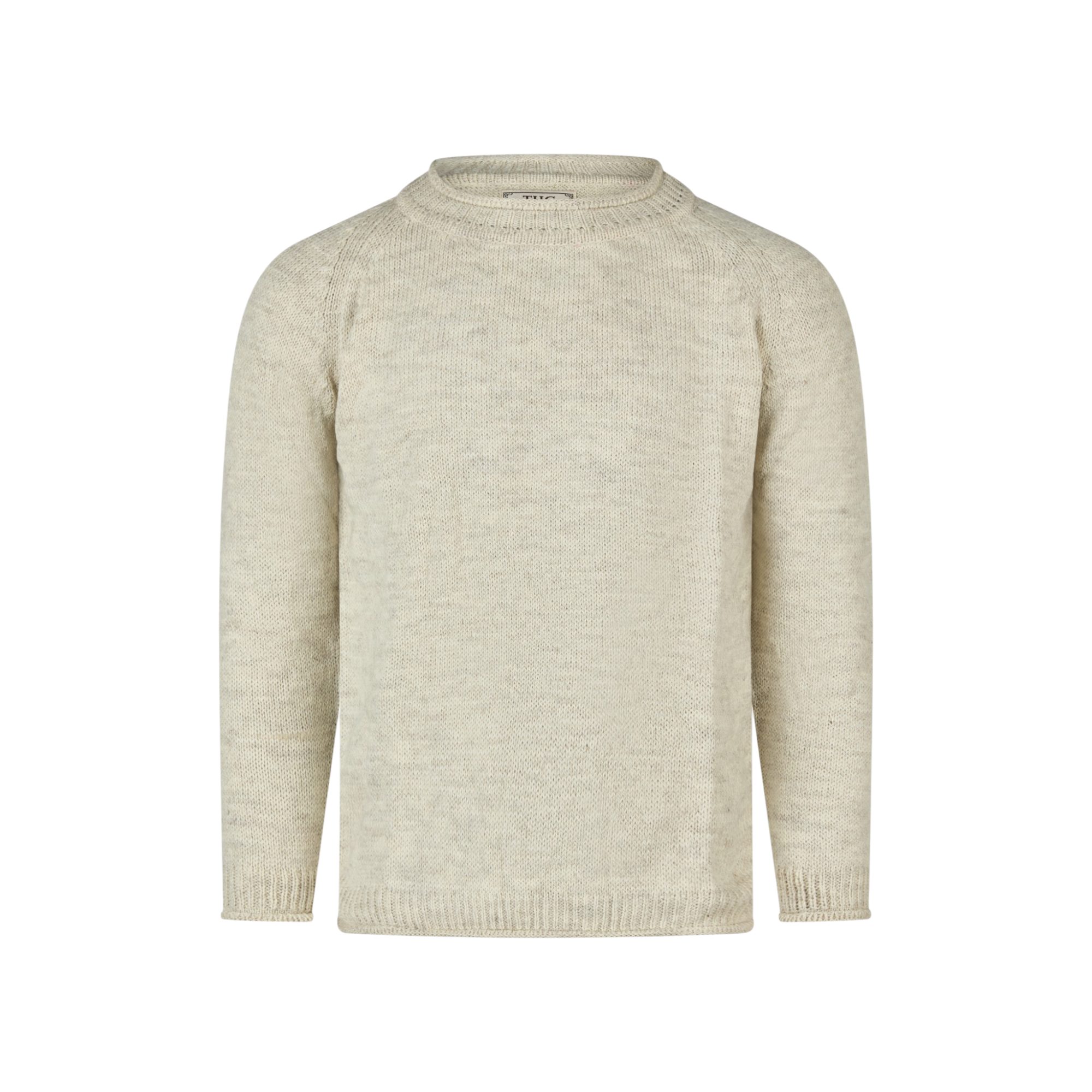 THC Natural Line Strickpullover THC Feinstrick Wollpullover (1 Stück, 1-tlg., 1 Stück) weiche, feine Schurwolle