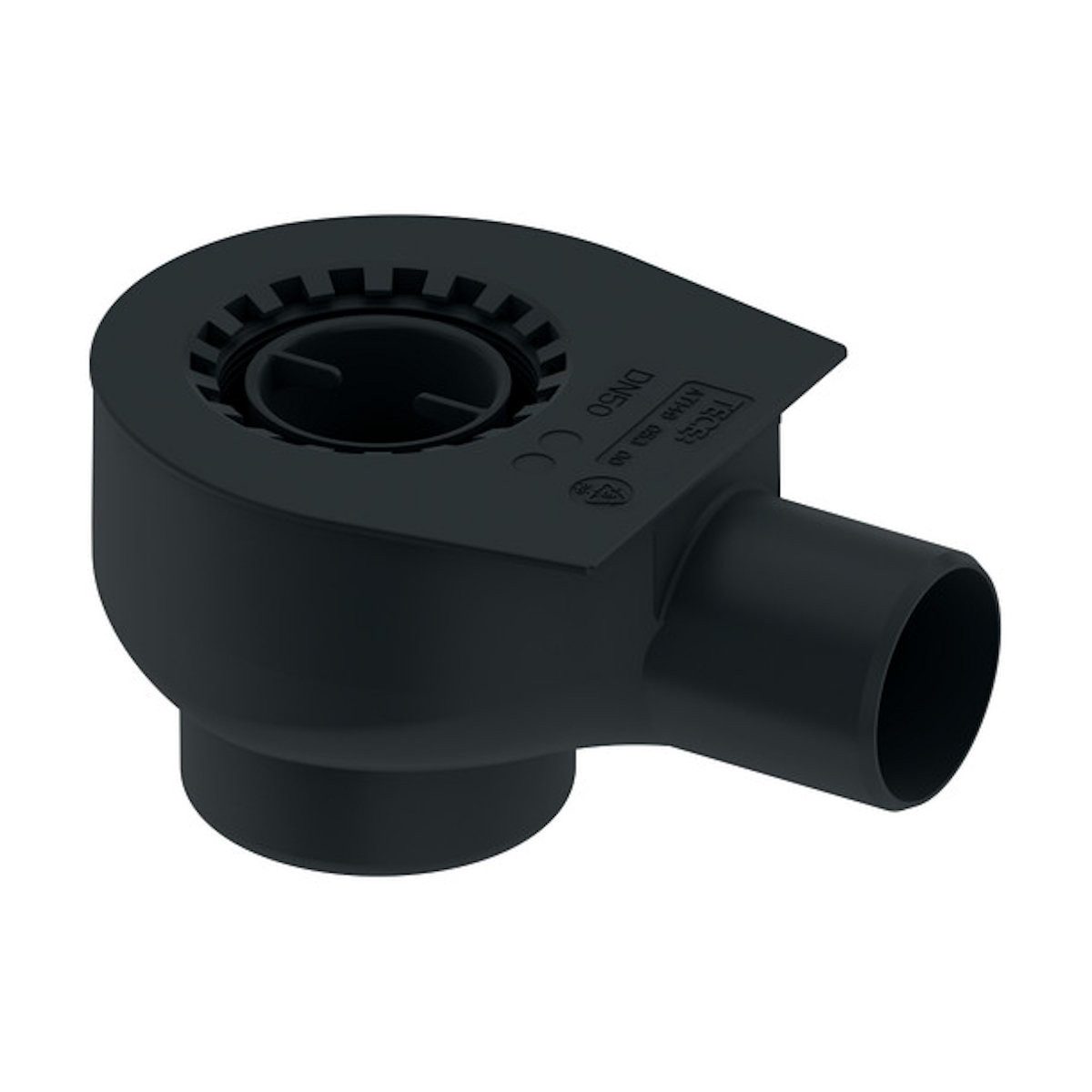 TECE Duschablauf drainline Ablauf Norm für Duschrinne, DN 50, Ablauf seitl., 0,8 l/s