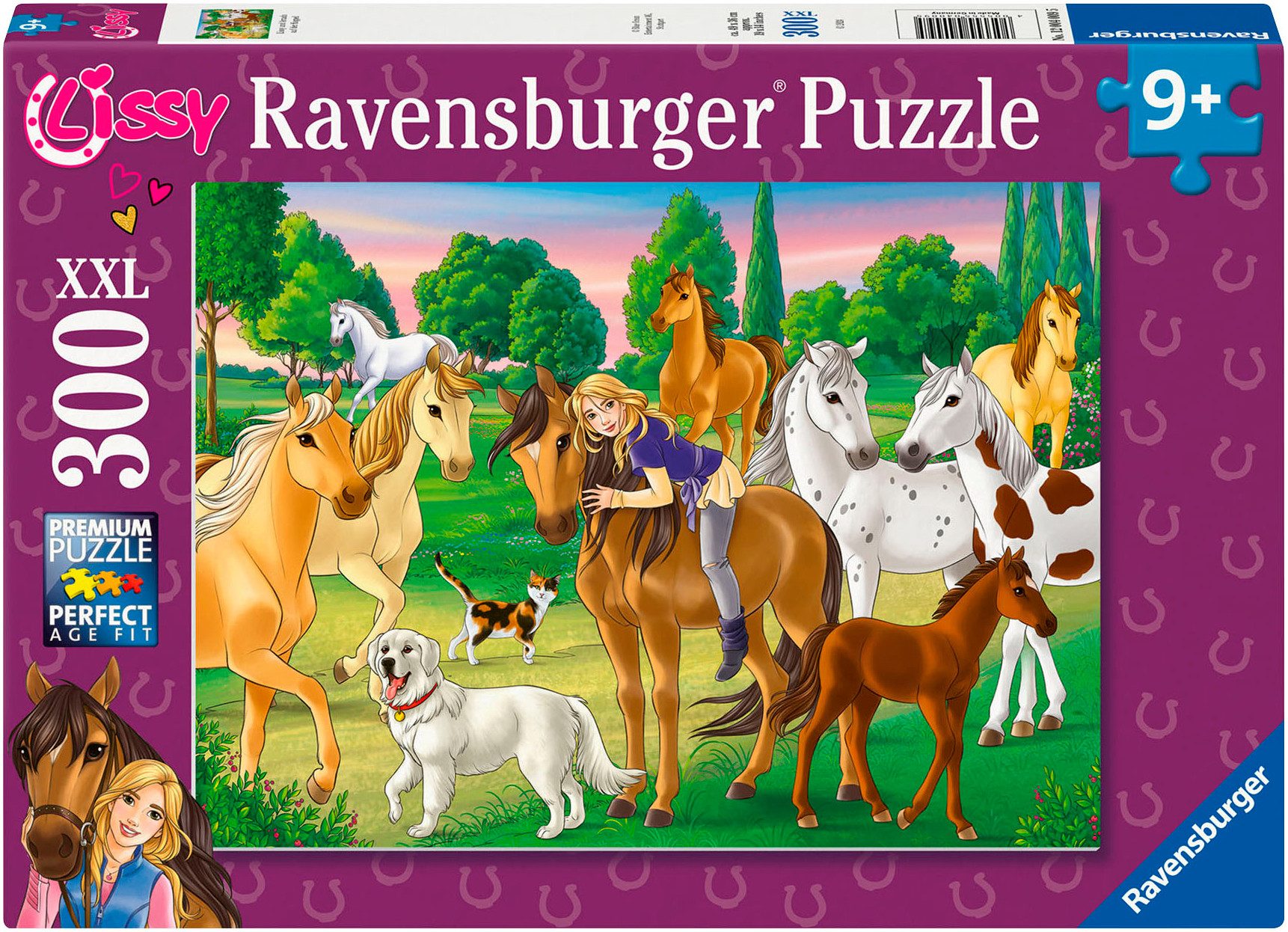 Ravensburger Puzzle Lissy und Arcado auf der Koppel, 300 Puzzleteile, Made günstig online kaufen