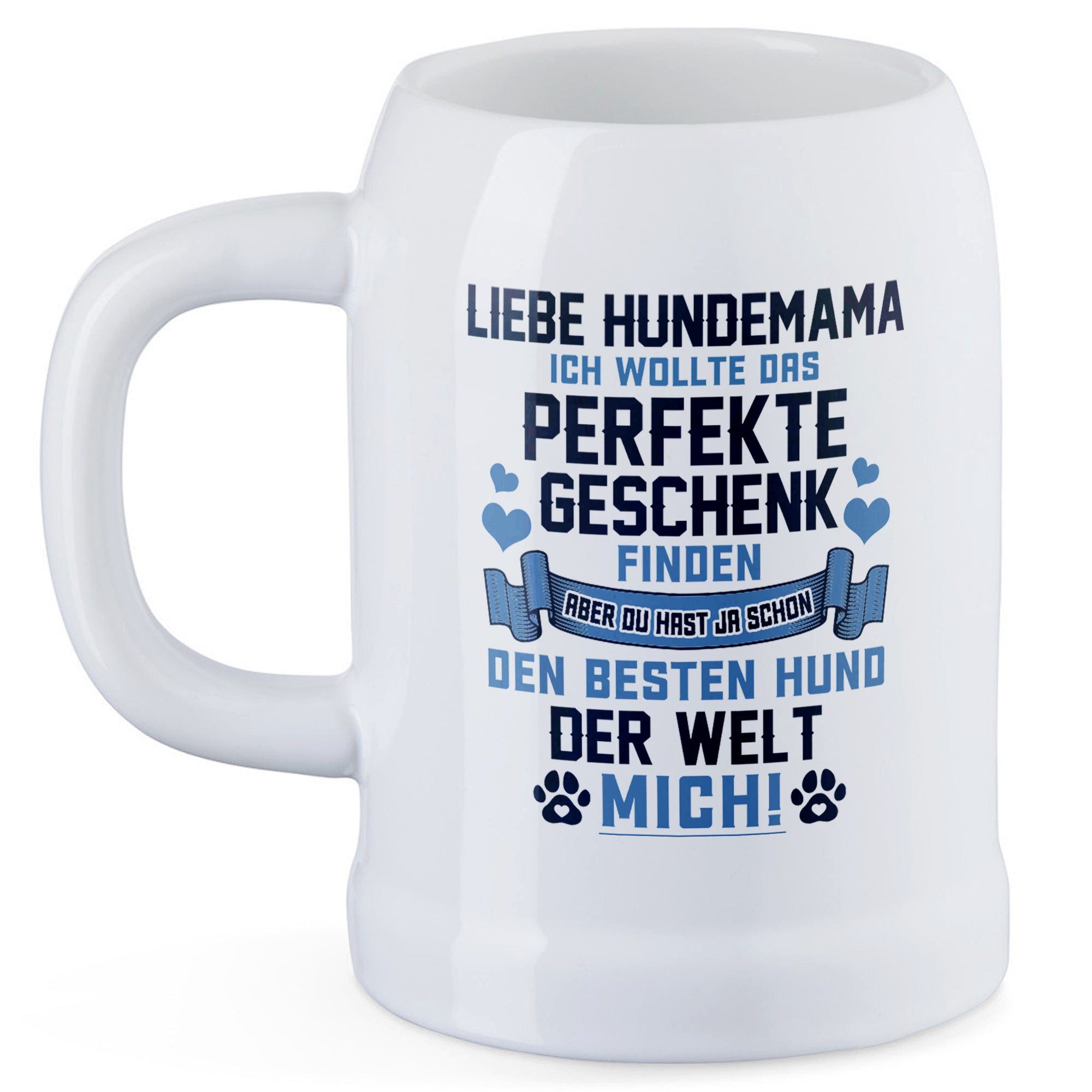 22Feels Bierkrug Katzenpapa Geschenk Herrchen Katze Männer Katzenliebe Couch Kater, Keramik, IN DEUTSCHLAND BEDRUCKT, Spülmaschinenfest