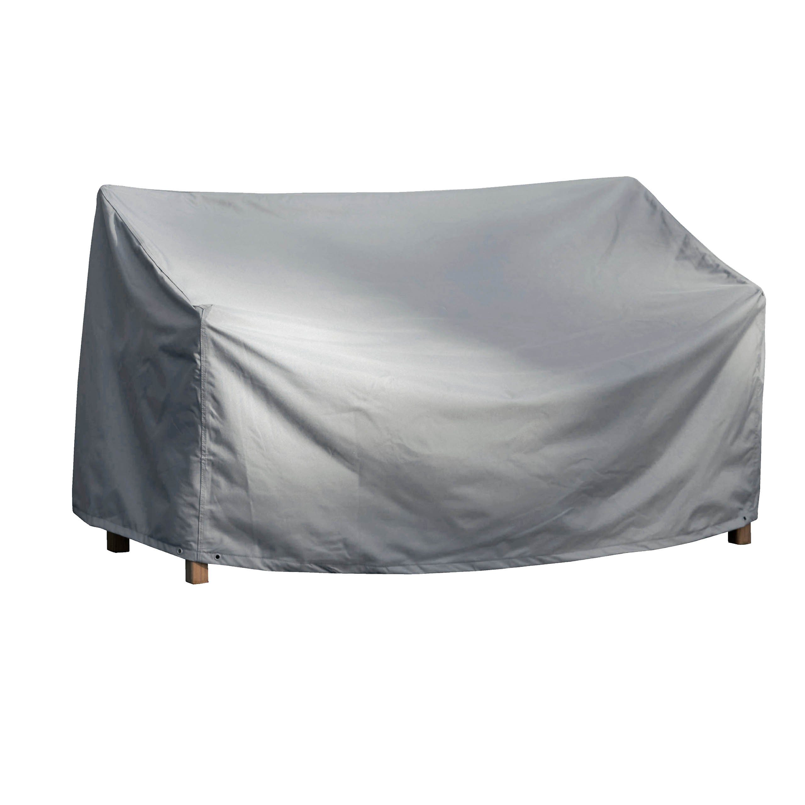 mehr Garten Gartenmöbel-Schutzhülle Premium, Premium Gartenbank-Schutzhülle 2 Sitzer: 133(B)x70(T)x63/86(H) cm I Ro