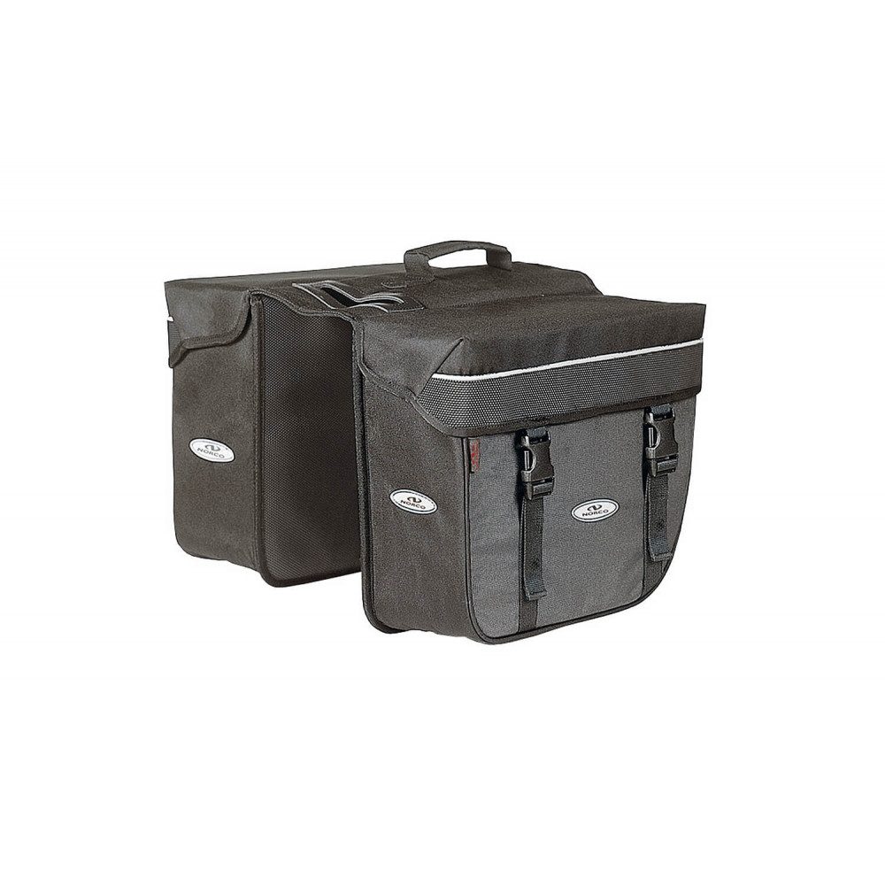 NORCO Fahrradtasche ORLANDO Twin-Box Zweifachtasche Gepäckträgertaschen schwarz