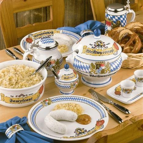 Seltmann Weiden Frühstücksteller Compact Bayern, 19 cm