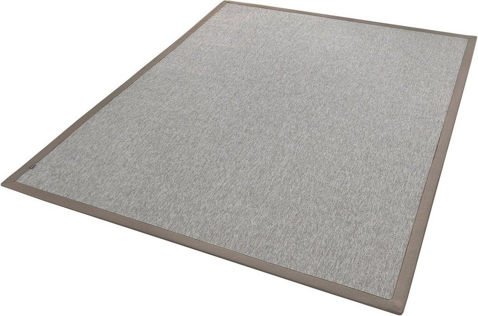 Teppichboden Naturino RipsS2 Spezial, Dekowe, rechteckig, Höhe: 8 mm,  Flachgewebe, meliert, Sisal-Optik, In- und Outdoor geeignet