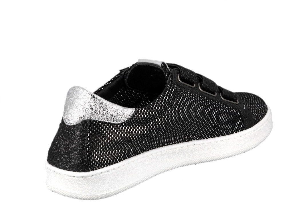 Donna Carolina D.Halbschuhe sw kombi Schnürschuh