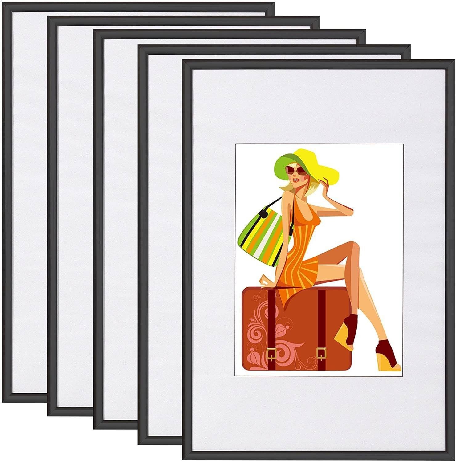 Woltu Bilderrahmen, (5 St), Bilderrahmen Kunststoff günstig online kaufen