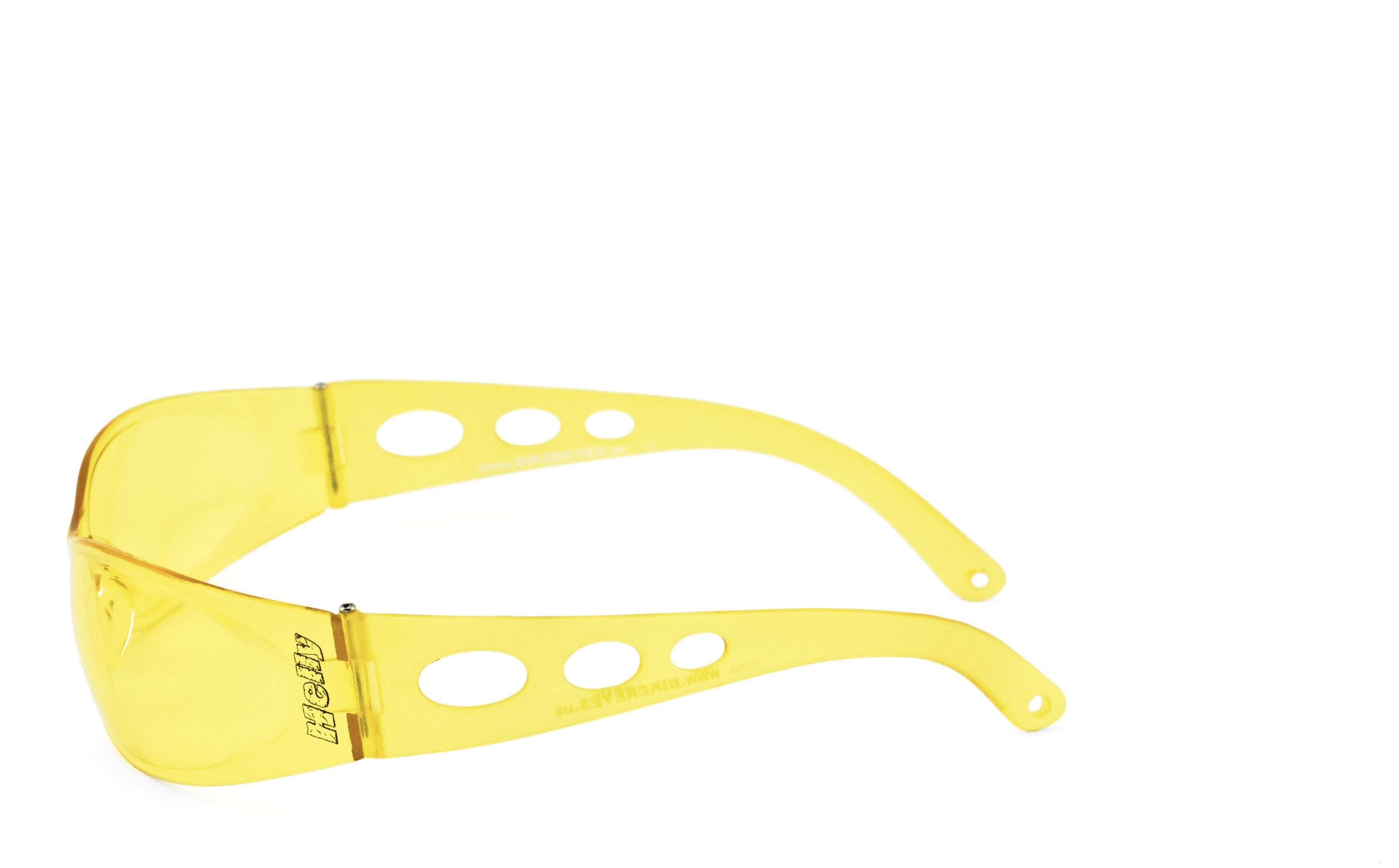 Helly - No.1 Bikereyes Motorradbrille pro street, Kontrastverstärkende XENOLIT® Qualitätsgläser