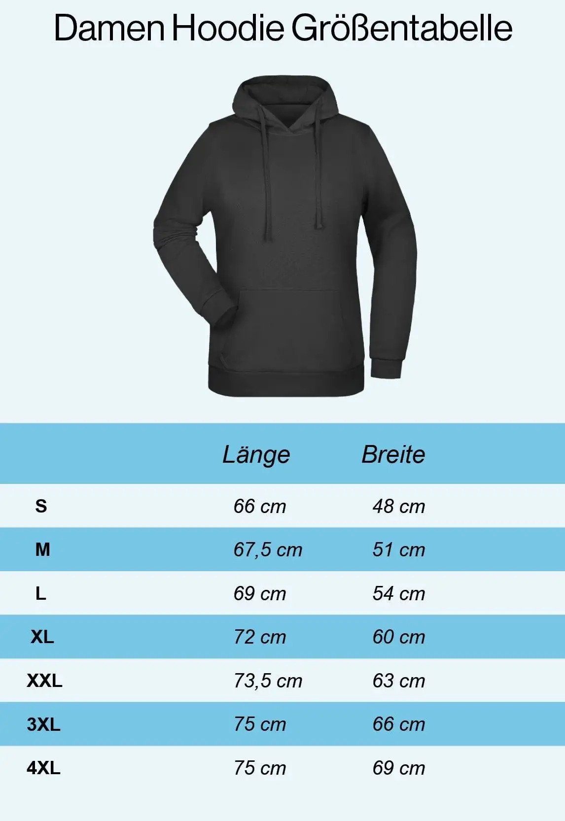 Youth Designz Kapuzenpullover Heartbeat Mountain Damen Hoodie Pullover für Frauen mit Trendigem Wander Frontdruck