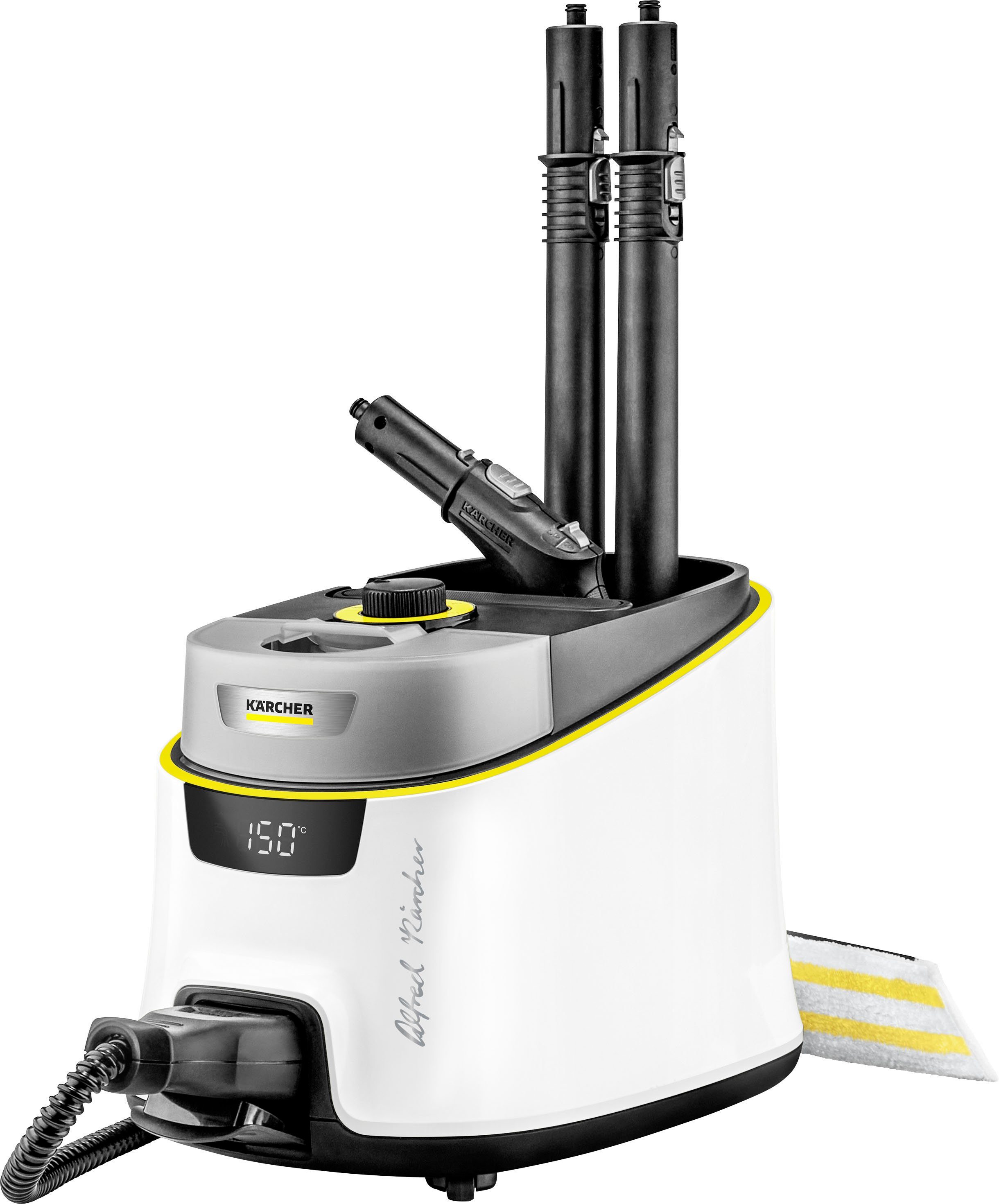 KÄRCHER Dampfreiniger SC 5 DELUXE SIGNATURE LINE, 2250 W, Echtzeit-LED-Temperaturanzeige, VapoHydro-Funktion – Bild 4 von 5