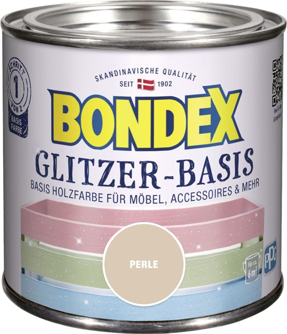 Bondex Holzschutzlasur Bondex Glitzer-Basis 500 ml basis perle