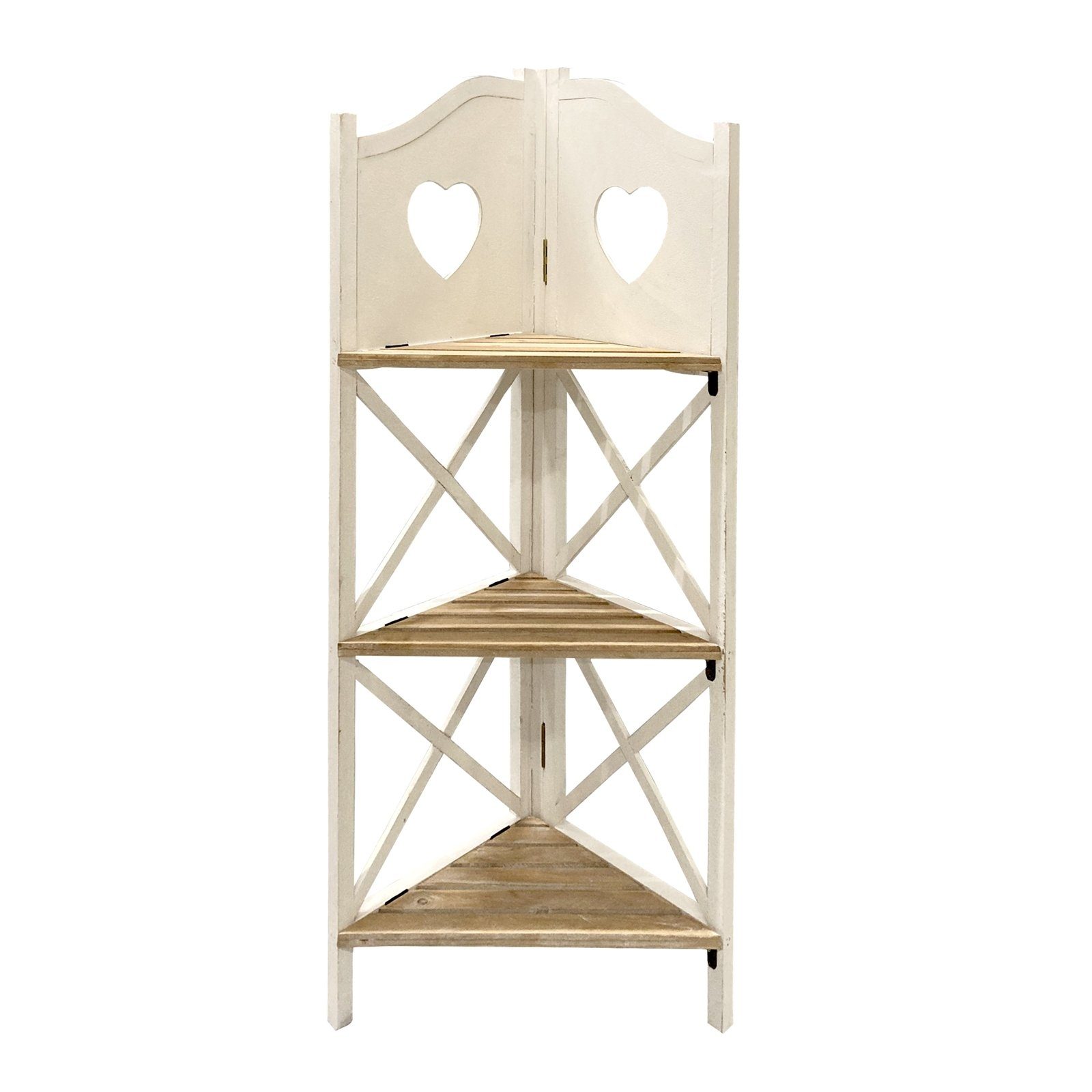 HTI-Living Eckregal Eckregal Julia, Stück 1-tlg., Regal mit 3 Böden