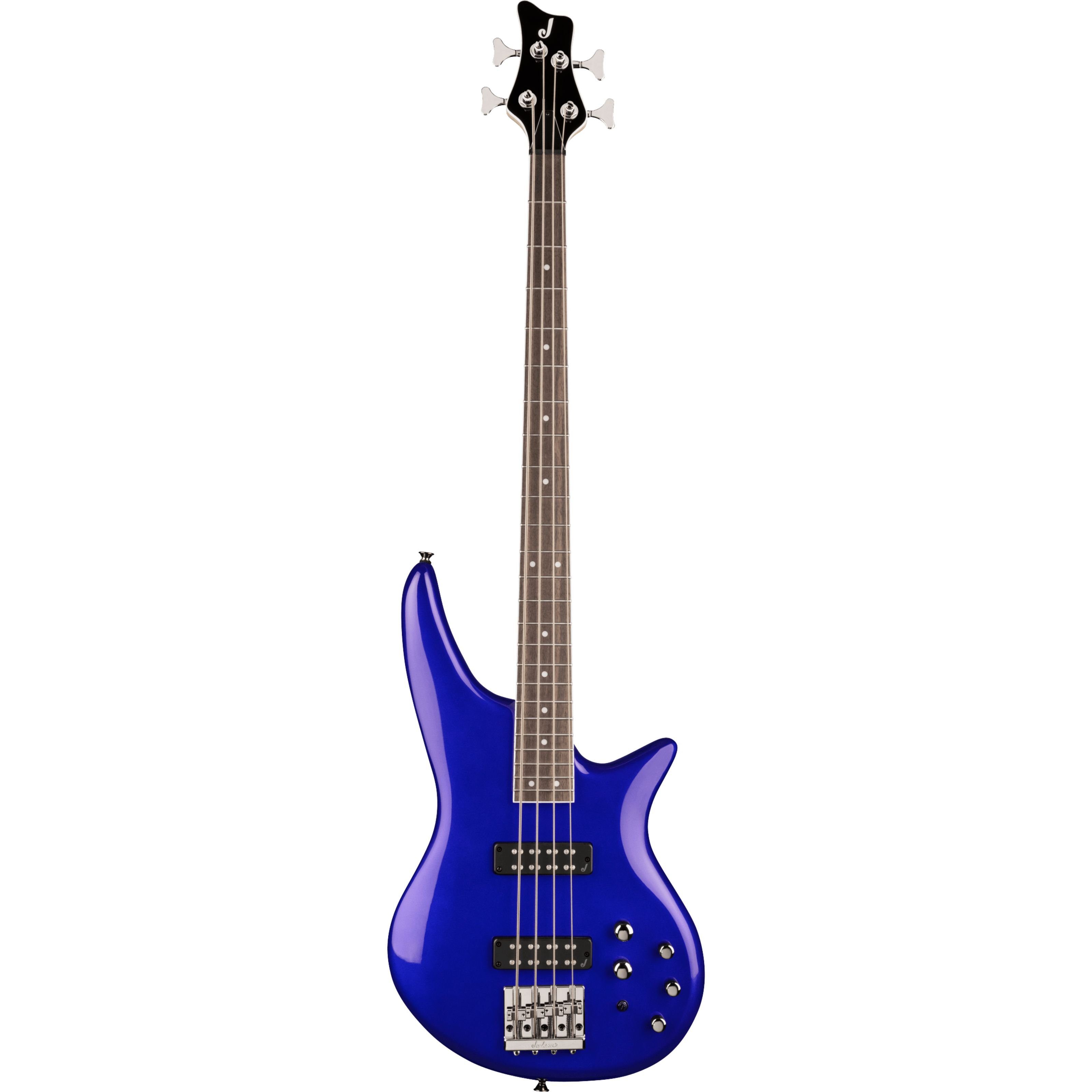 Jackson E-Bass, E-Bässe, 4-Saiter E-Bässe, JS Series Spectra Bass JS3 Indigo Blue - E-Bass