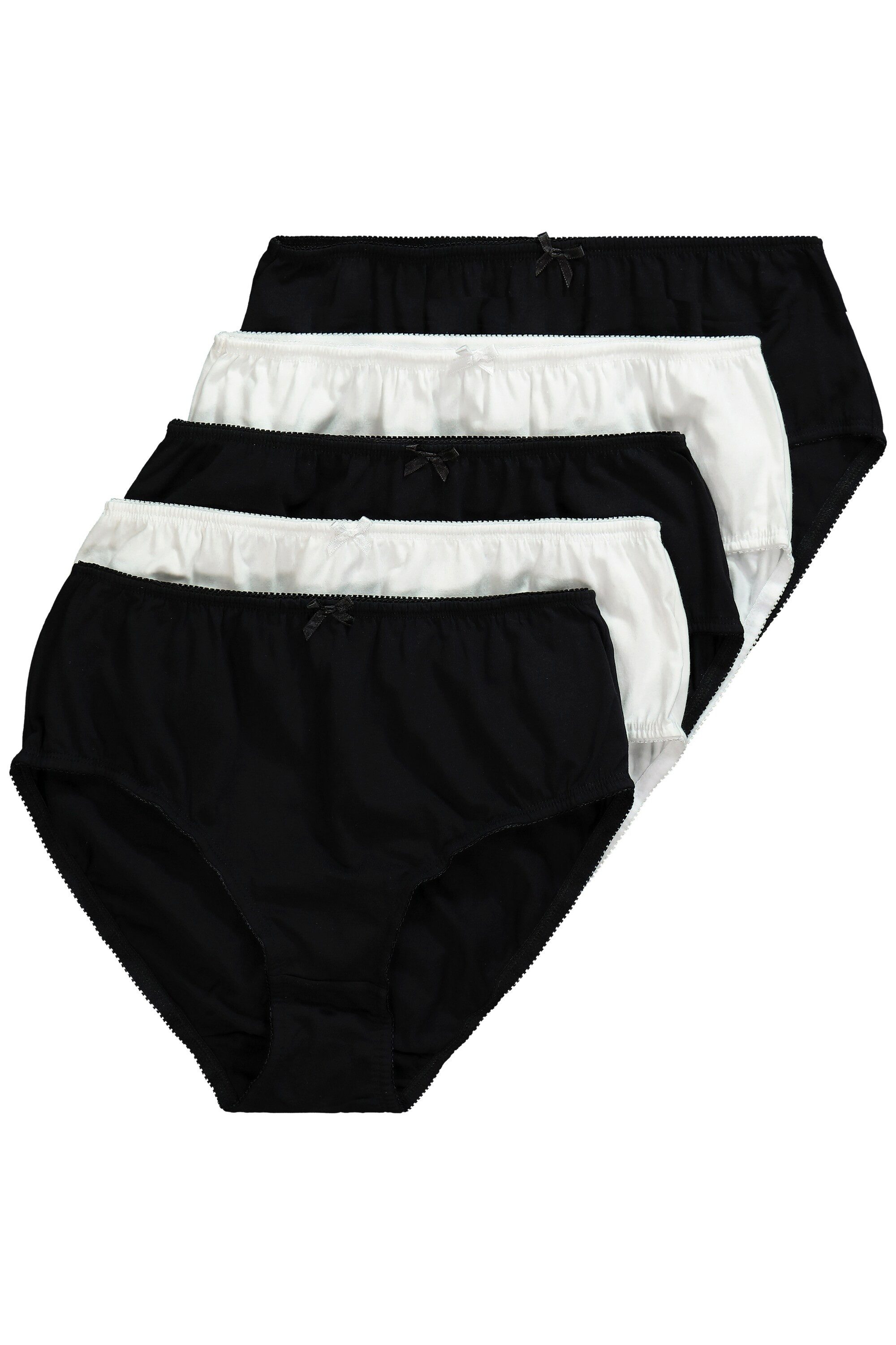 Ulla Popken Slip Midi-Slips 5er-Pack (5-St) günstig online kaufen