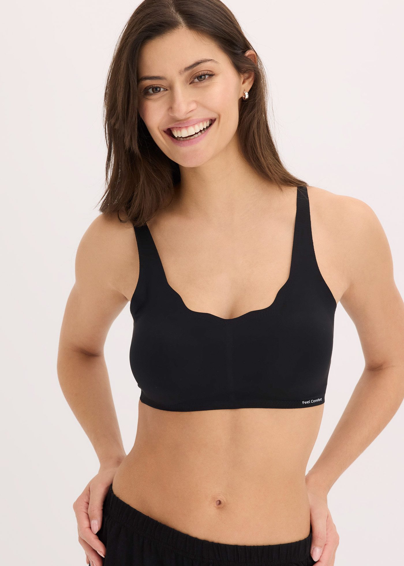 bonprix T-Shirt-BH mit herausnehmbaren Pads, leichte Formgebung