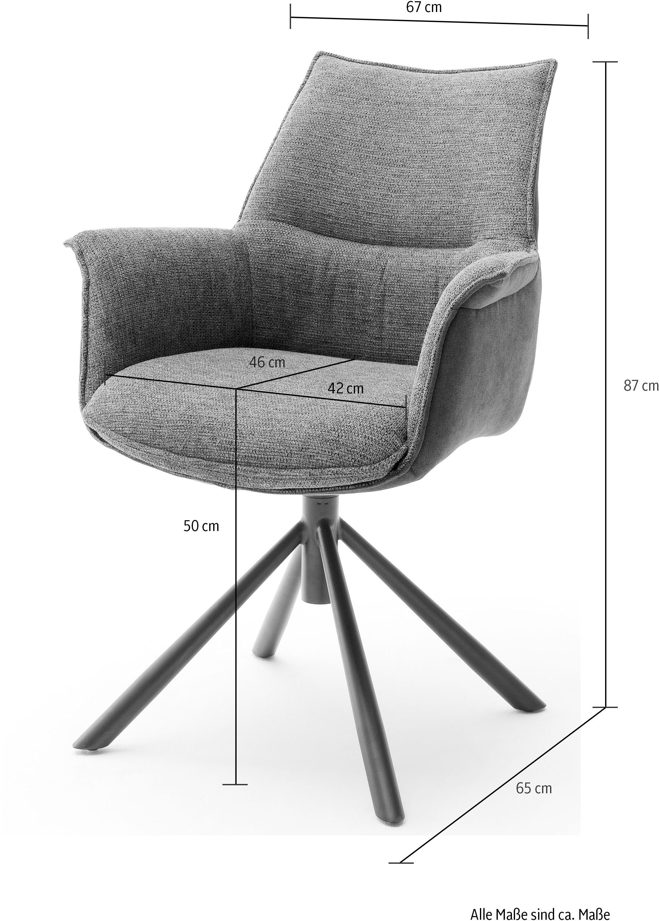MCA furniture KONYA grau | grau Esszimmerstuhl