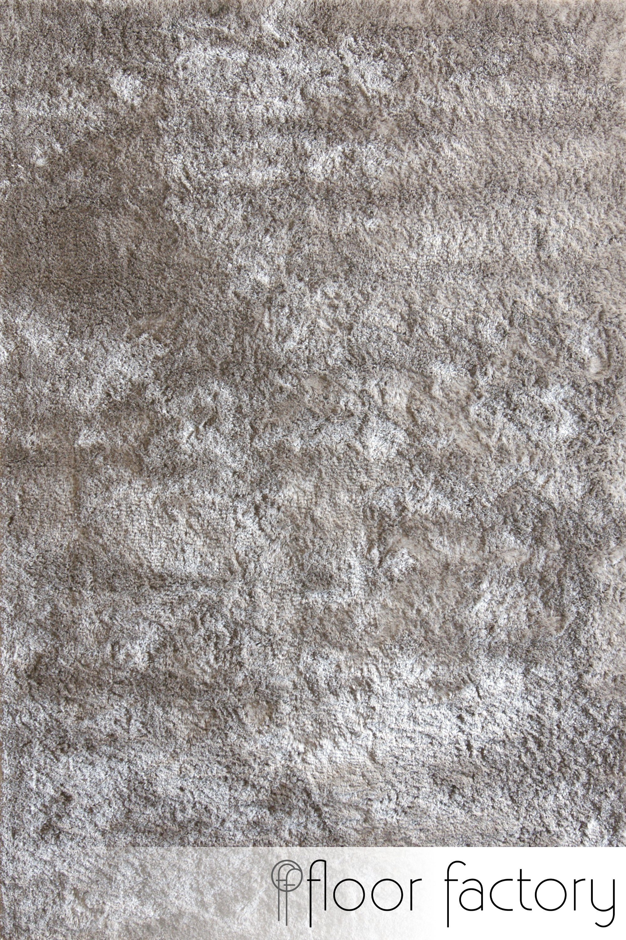 floor factory Hochflor-Teppich Delight, quadratisch, Höhe: 25 mm