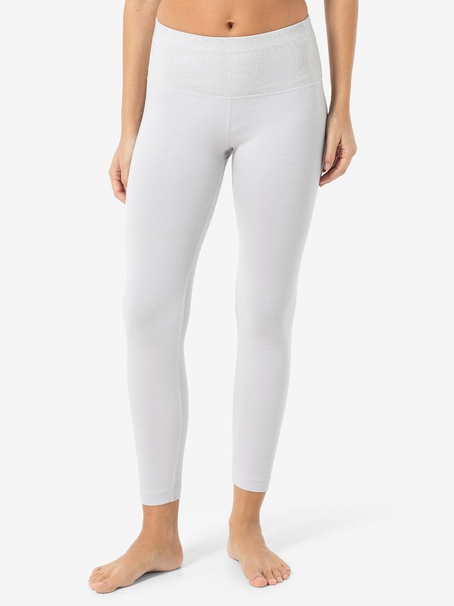 SUPER.NATURAL Funktionstights für Damen, Merino ARABESQUE LEGGINGS mit Glitzerprint