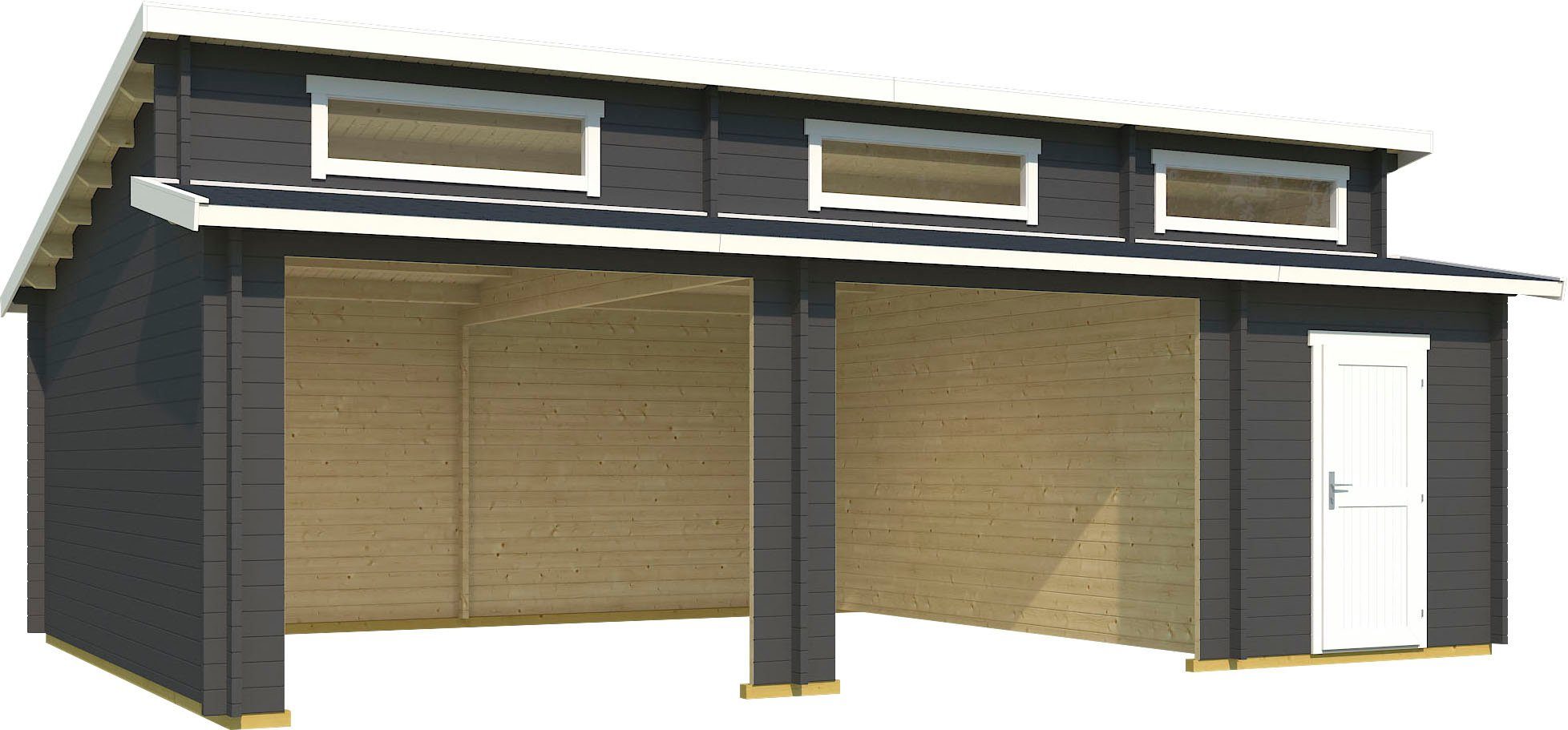 LASITA MAJA Garage Hawaii (Für 2 Fahrzeuge geeignet)