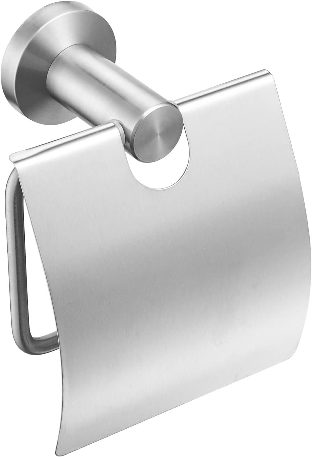 Coonoor Toilettenpapierhalter Toilettenpapierhalter mit Ablage Silber
