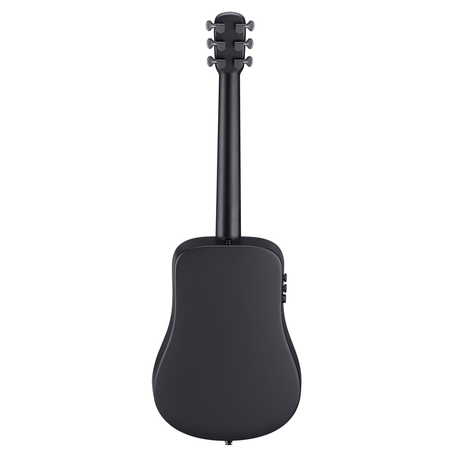 Lava Music Westerngitarre Lava Music Gitarre Me Air 36 Zoll Space Black, Westerngitarre, USB-Type-C, 6,35 mm Klinke, Gitarre, Elektronische Akustik-Gitarre