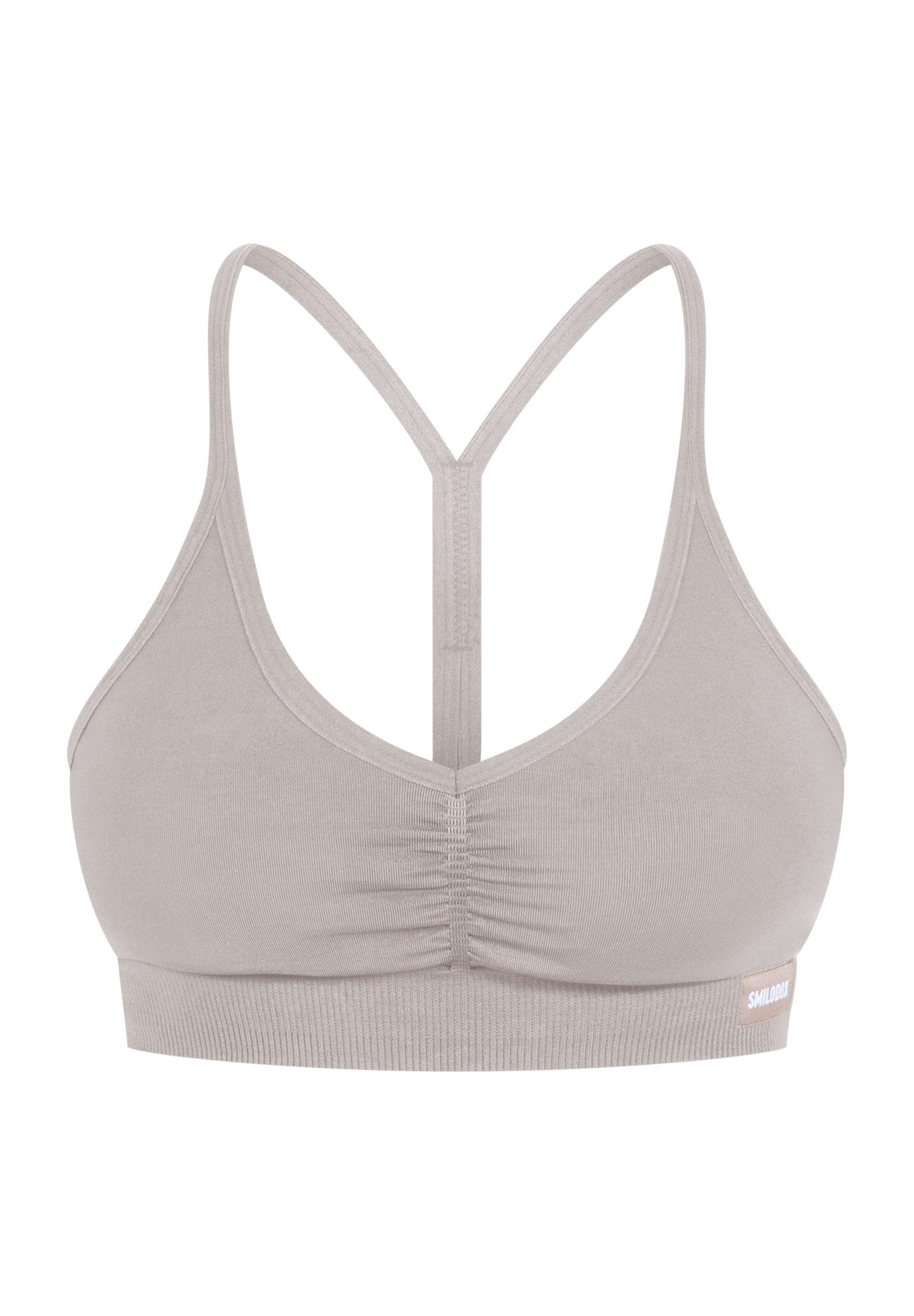Smilodox Sport-BH Solid Scrunch Icon, Seamless Bra ohne Bügel mit verstellb günstig online kaufen