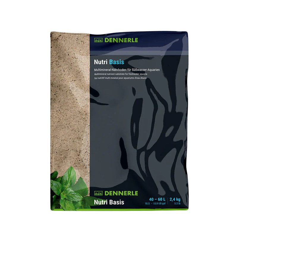 DENNERLE Aquarien-Substrat NutriBasis, 4,8 kg, Nährboden