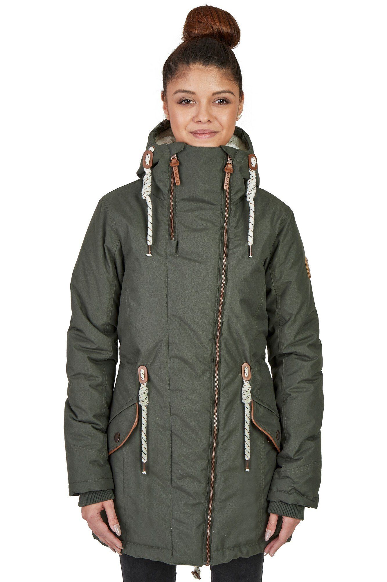 Brave Soul Wintermantel Daisy für Damen, günstig online kaufen