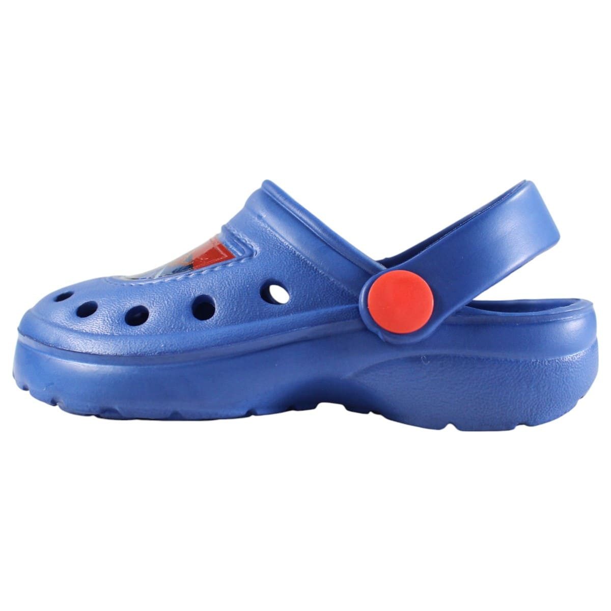 MARVEL Spider-Man Kinder Jungen Clogs Badeschuhe Gr. 22 bis 33 Blau Clog