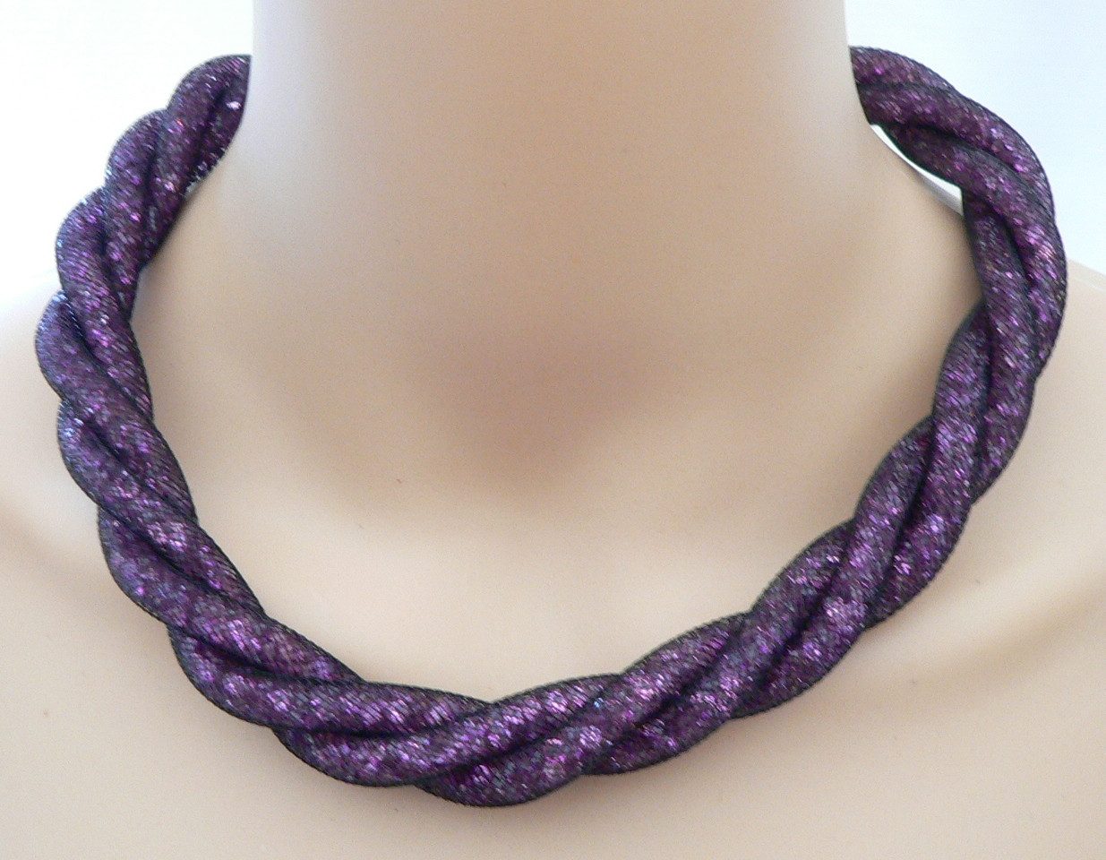 traumschmuck Statementkette 286c Statement Kette Mesh Schlauch Magnetversch günstig online kaufen