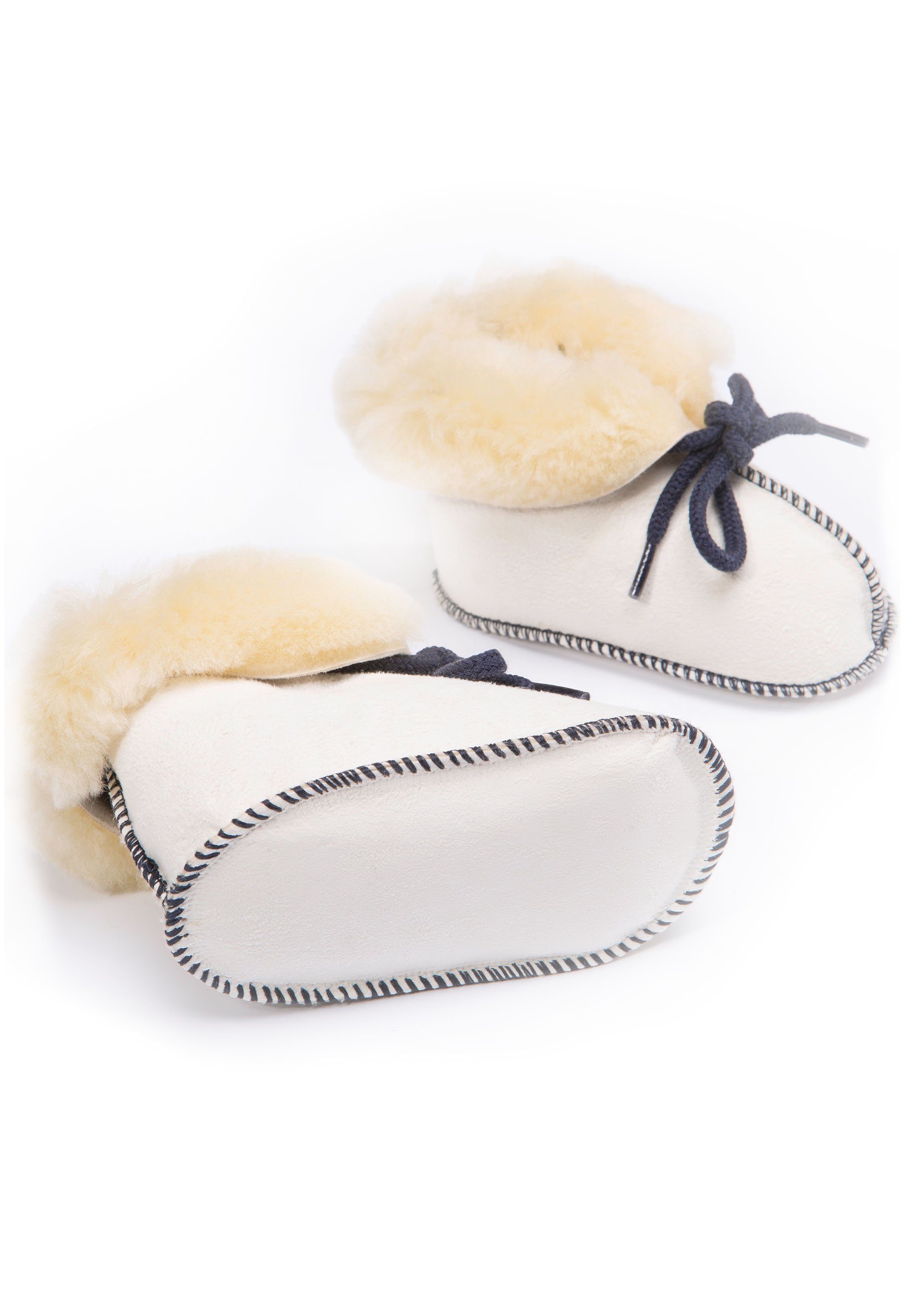 Werner Christ Baby BABY Lauflernschuh aus echtem medizinischem Fell