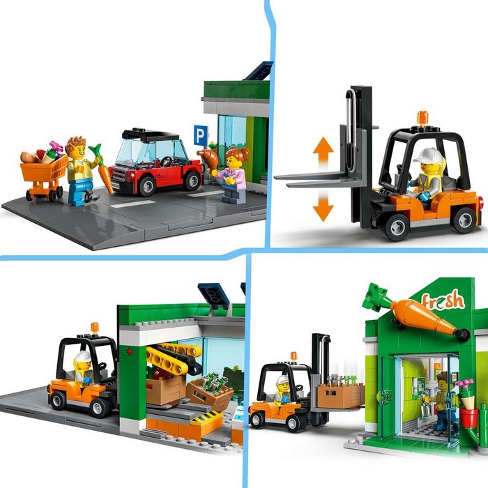 LEGO® Konstruktions-Spielset Supermarkt (404 St) AH7823
