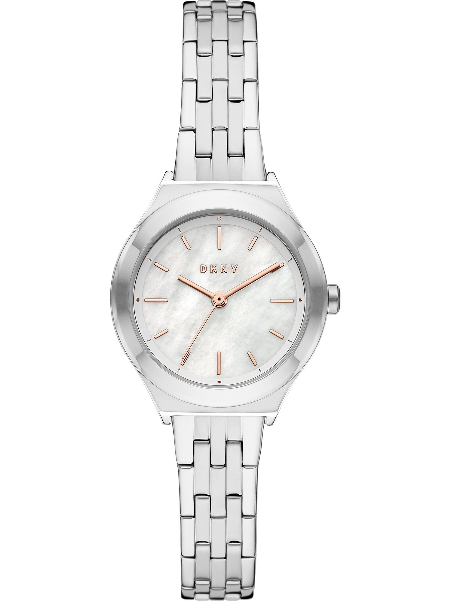 DKNY Quarzuhr DKNY Damen-Uhren Analog Quarz