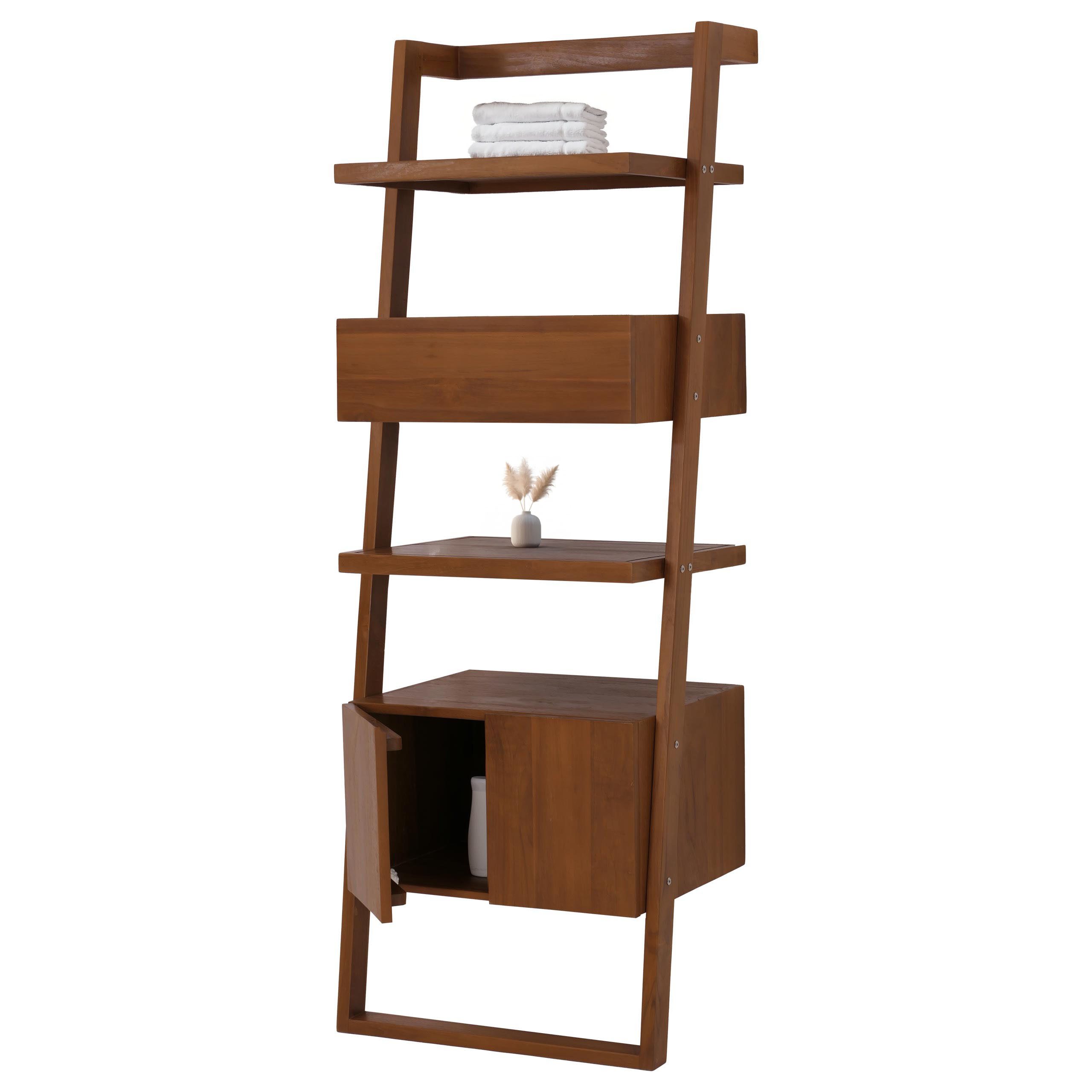 MCW Leiterregal MCW-M86-LR, Mit einer Schublade und einem Fach mit zwei Türen