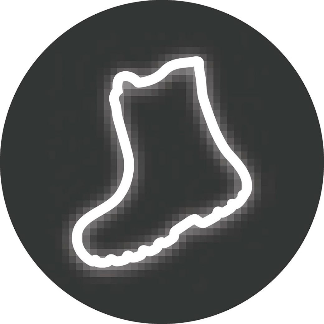 Lurchi Flipp Snowboots Snowboots, Reflektoren am Klett, Größenschablone zum Download