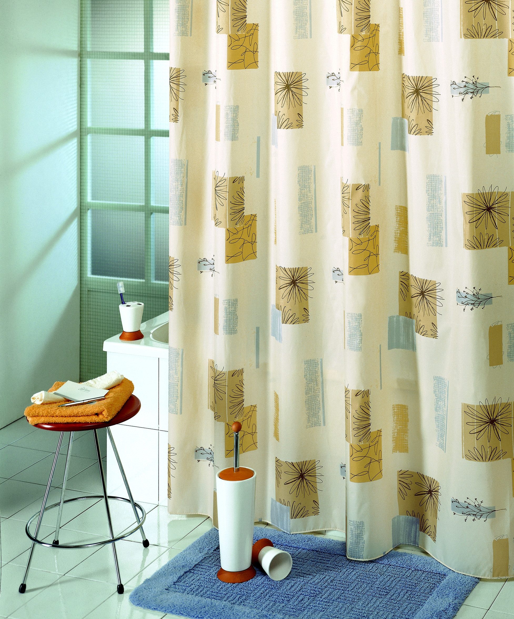 LikeKa Duschvorhang Textil Anti-Schimmel wasserdicht Schimmelresistent günstig online kaufen