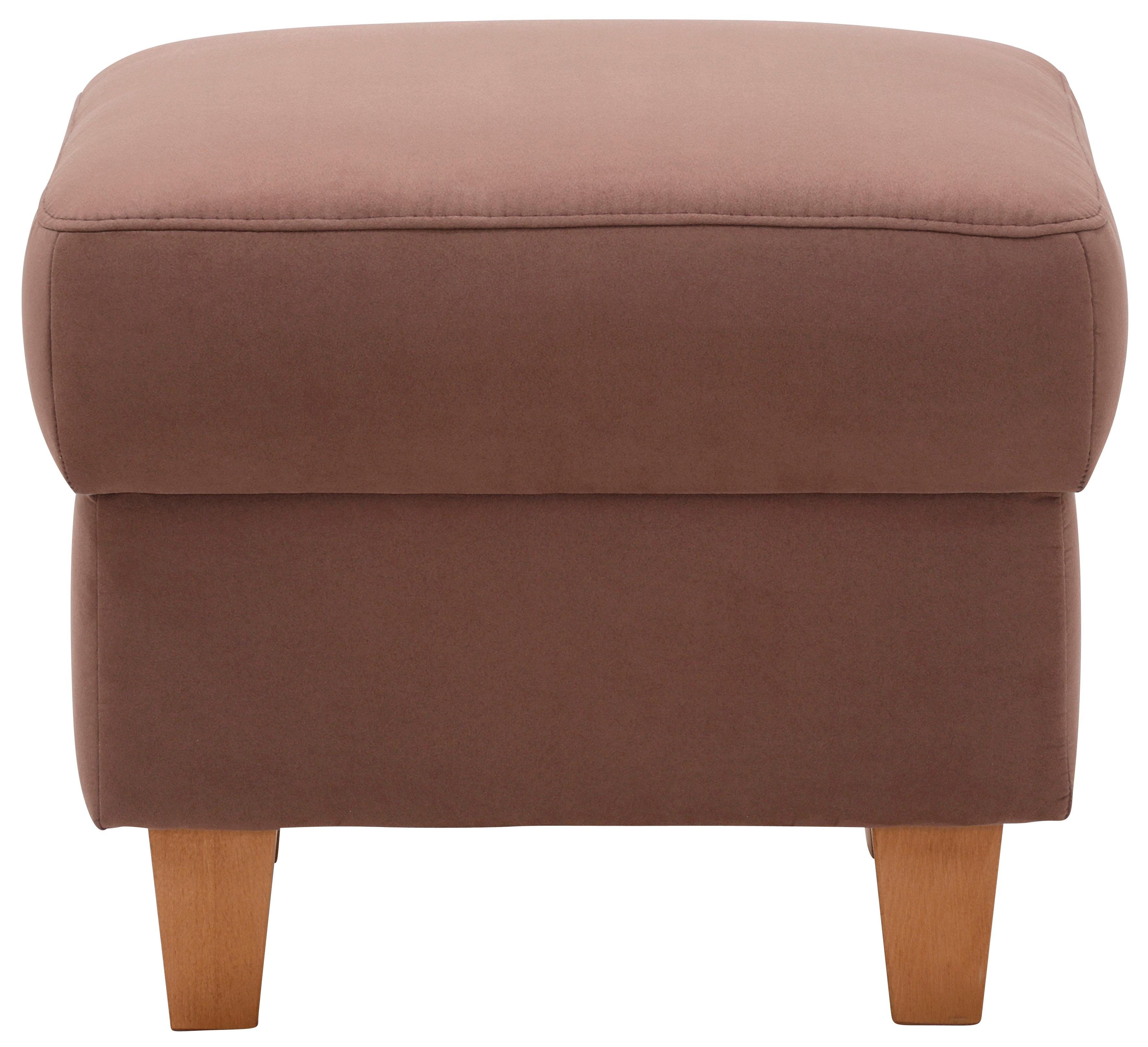 Home affaire Polsterhocker Palmera, B: 58 cm, mit Stauraum, Federkern