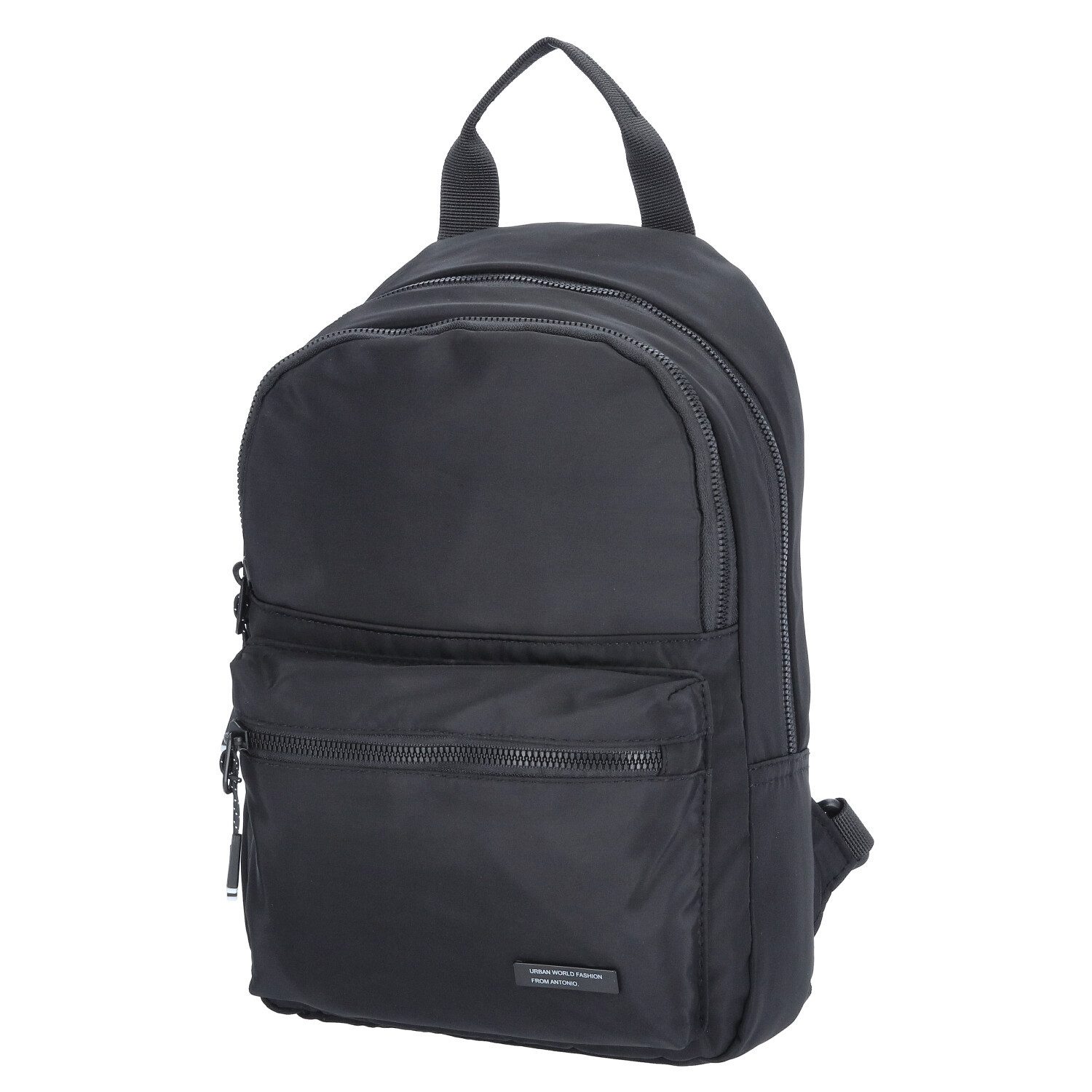 Antonio Freizeitrucksack Antonio Crossbody Tasche Rucksack 2in1 Black (1-tlg)