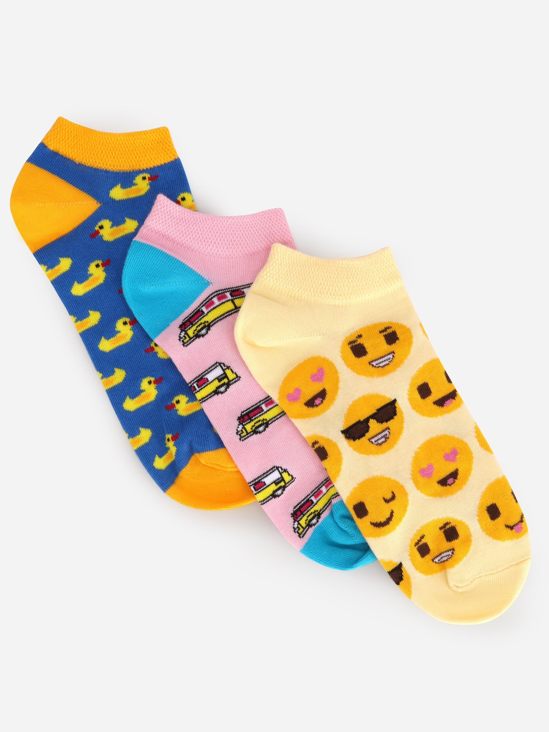 Socken Damen und Herren 3er Pack Sneaker Socken AT005